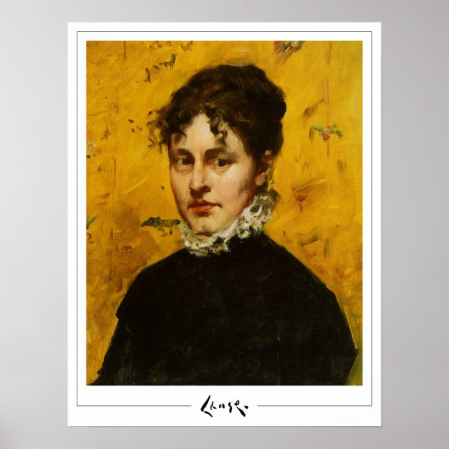 William Merritt Chase Zedign Poster de arte #240 (Frente)