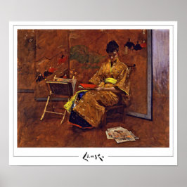 William Merritt Chase Zedign Poster de arte #356
