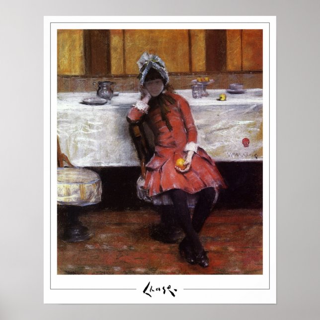 William Merritt Chase Zedign Poster de arte #38 (Frente)