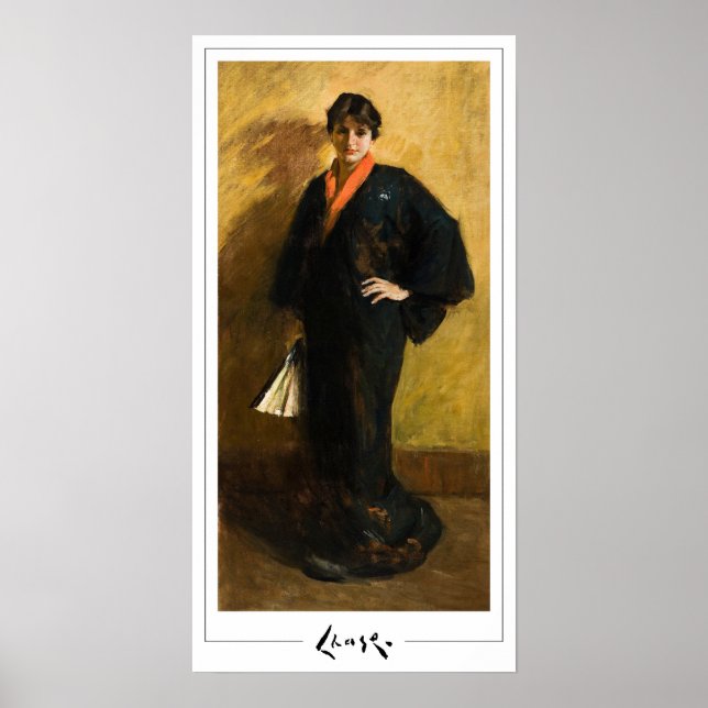 William Merritt Chase Zedign Poster de arte #6 (Frente)