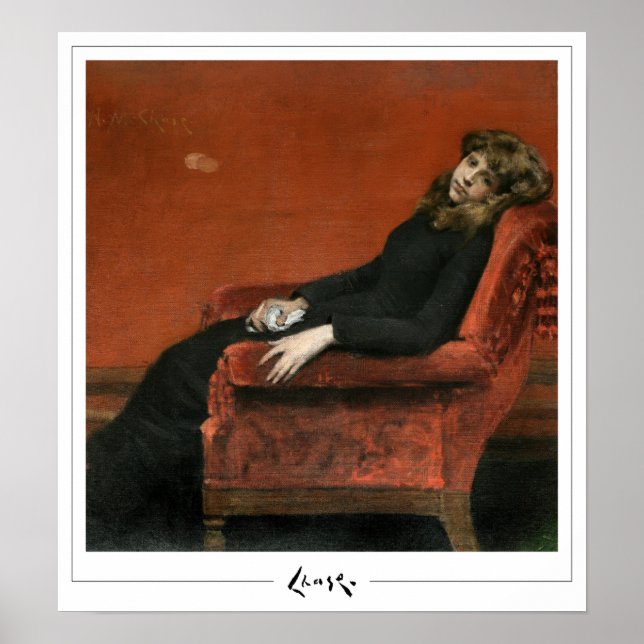 William Merritt Chase Zedign Poster de arte #71 (Frente)