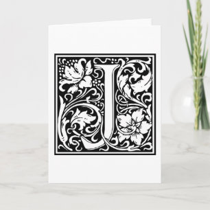 William Morris Alphabet “J”
