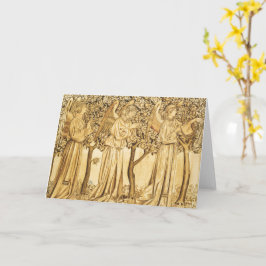 William Morris ANGELS Y Tarjeta de felicitación de