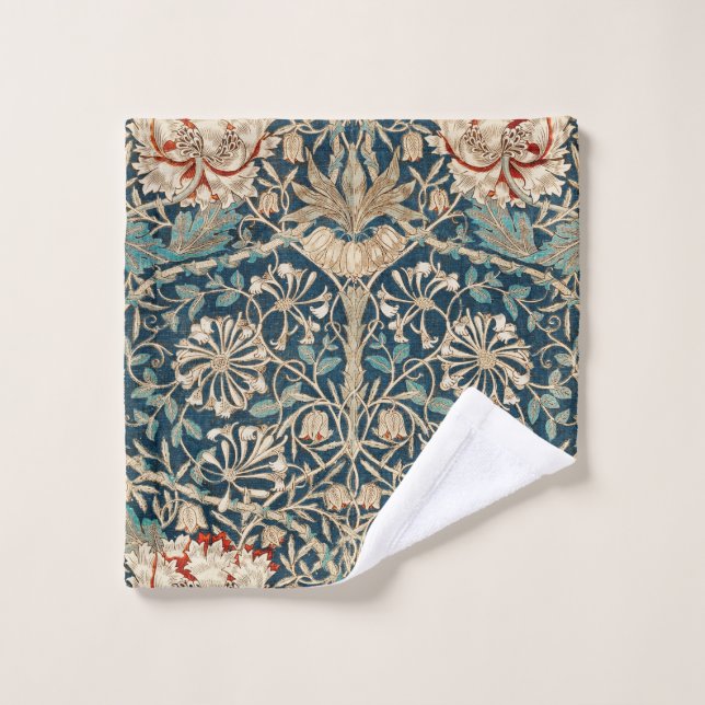 William Morris Antique Honeysuckle Floral (Toallita)