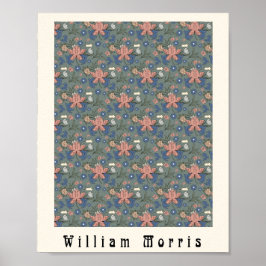 William Morris arte nuevo diseño de flores verde