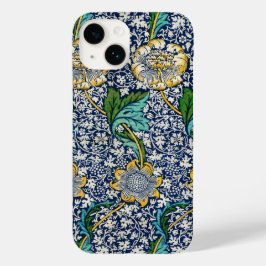 William Morris azul Kennet iPhone 14 funda
