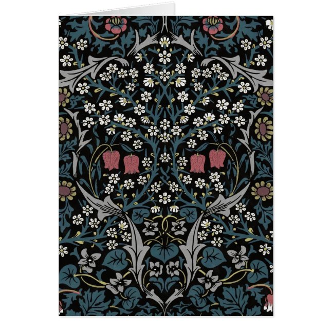 William Morris Blackthorn Floral Art Nouveau (Frente)