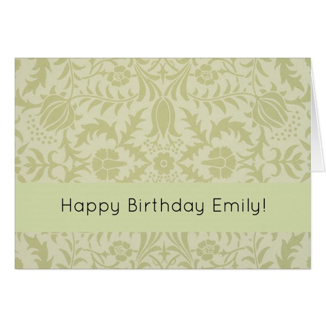 William Morris Borage Boda Soft Green (Anverso (Horizontal))