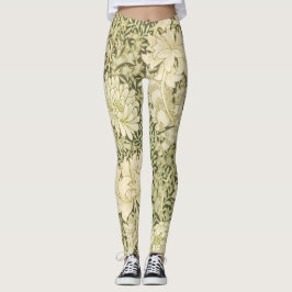William Morris Chrysanthemum Mujeres Leggings