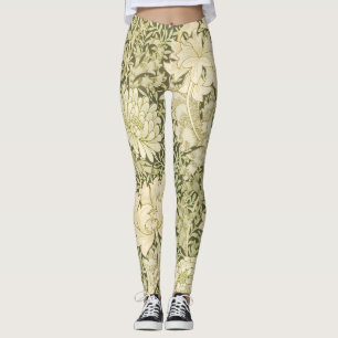 William Morris Chrysanthemum Mujeres Leggings