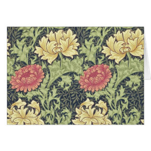 William Morris Chrysanthemum Vintage Floral Art