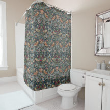 William Morris: Cortina de ducha para los ladrones