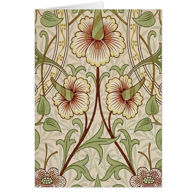 William Morris Daffodil Classic Flower Wallpaper (Frente)
