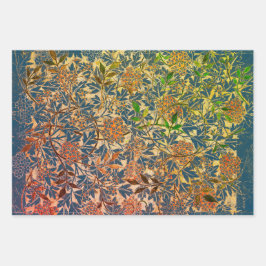 William Morris EN HOJAS DE PAPEL AZULES