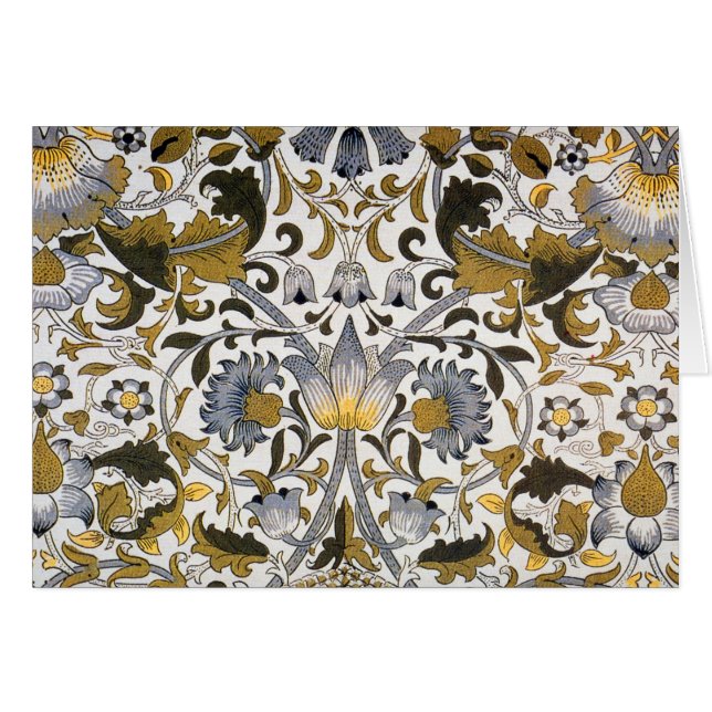 William Morris Flor floral Lodden (Anverso (Horizontal))