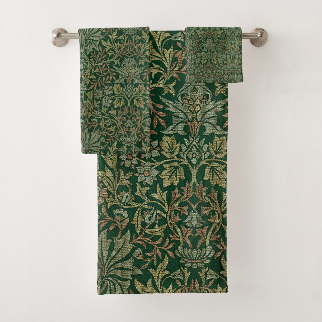 William Morris Flower Garden-Greens (In situ)