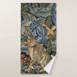 William Morris Forest Rabbit Floral Art Nouveau