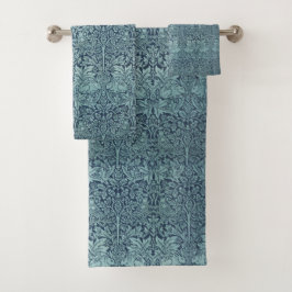 William Morris Forest Rabbits Aves Flores Azules