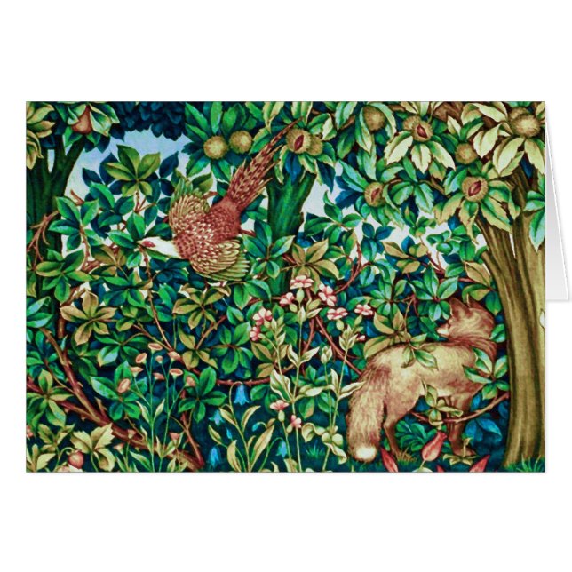William Morris Fox y la impresión de tapices de fa (Anverso (Horizontal))