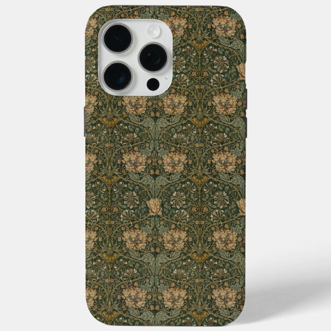 William Morris: Funda de teléfono/almohadilla verd (Reverso )