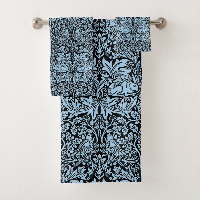 William Morris Hermano Conejo Azul Claro Negro (In situ)