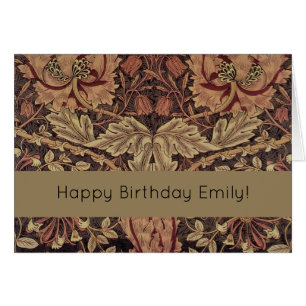 William Morris Honeysuckle Arte Inglés Clásico