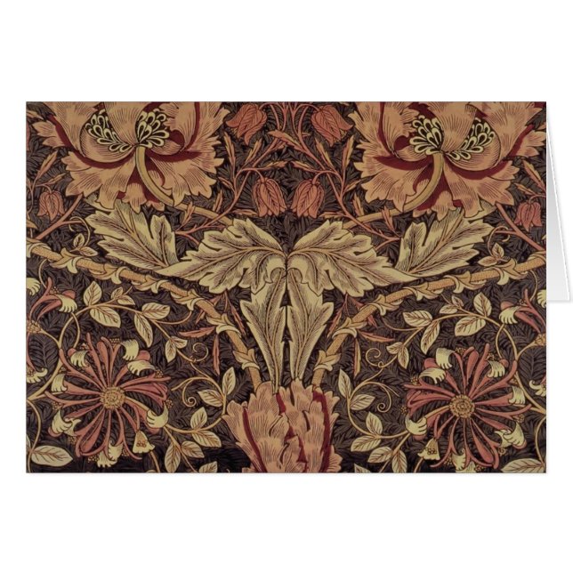 William Morris Honeysuckle Arte Inglés Clásico (Anverso (Horizontal))