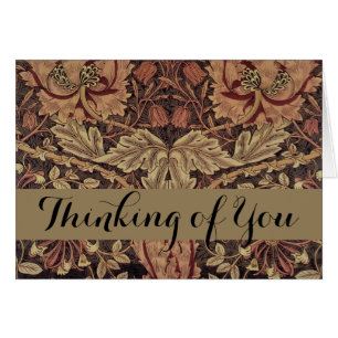 William Morris Honeysuckle Arte Inglés Clásico