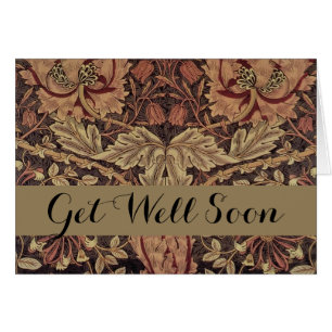 William Morris Honeysuckle Arte Inglés Clásico