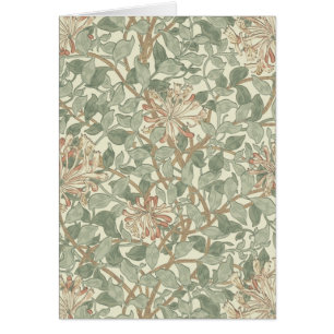 William Morris Honeysuckle Flower Wallpaper