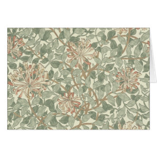 William Morris Honeysuckle Flower Wallpaper