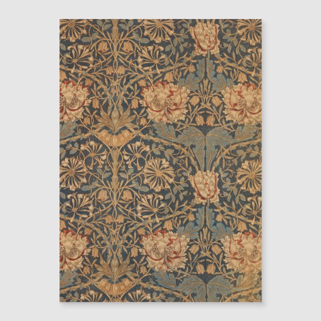 William Morris Honeysuckle Rich Wallpaper (Anverso)