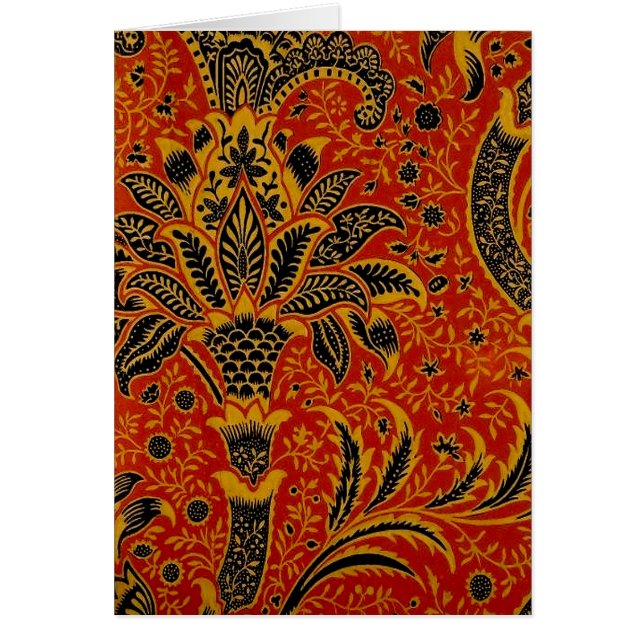 William Morris India Red Floral (Frente)