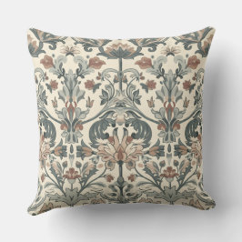 William Morris inspiró al almohada en colores apag