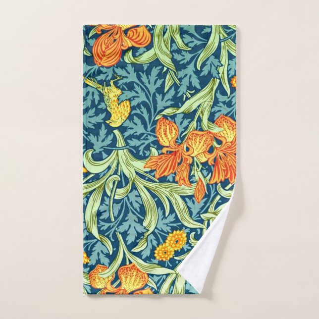 William Morris - Iris, (Toalla de mano)