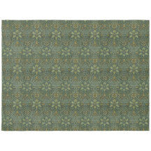 William Morris Ispahan Verde Azul Floral Arte