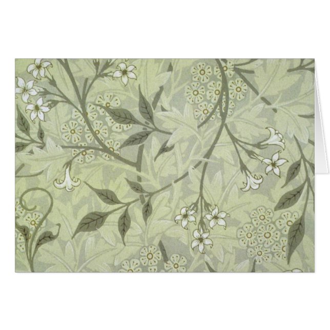 William Morris Jasmine Botanical (Anverso (Horizontal))