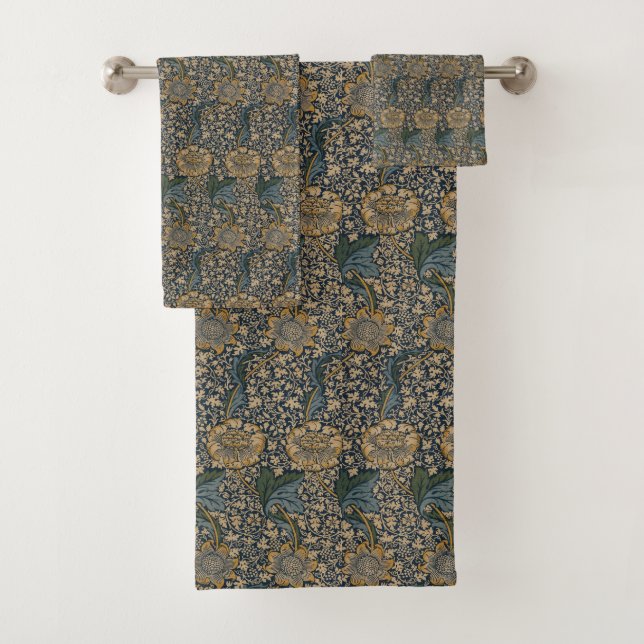 William Morris: Juego de toallas Kennet (In situ)
