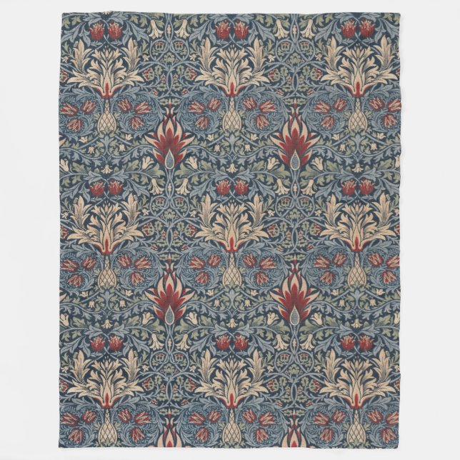 William Morris: La manta de la fleche de Snakeshea (Anverso)