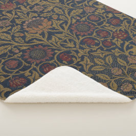 William Morris: La manta del Sherpa Violet & Colum