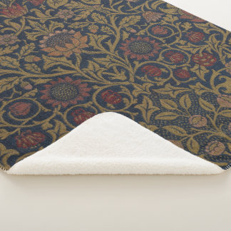 William Morris: La manta del Sherpa Violet & Colum