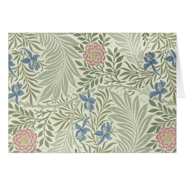 William Morris Larkspur Fondo de escritorio Floral (Anverso (Horizontal))