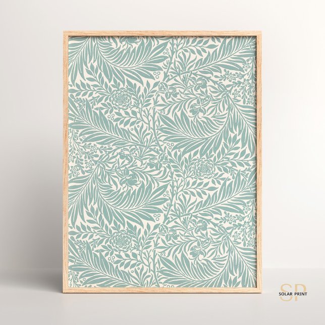 William Morris Larkspur Naturaleza Arte de cosecha (Subido por el creador)