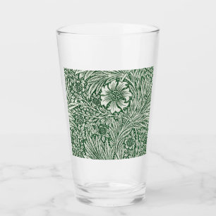 william morris marigold flor floral verde