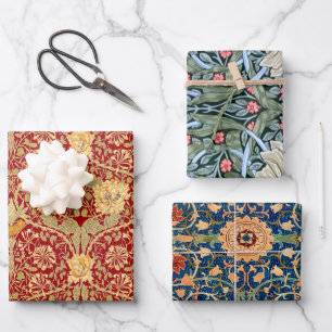 William Morris Pack 6 Hojas de papel de ajuste