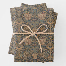 William Morris: Papel de relleno de miel azul