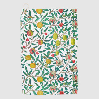 William Morris Pomegranate En Toalla De Golf Blanc