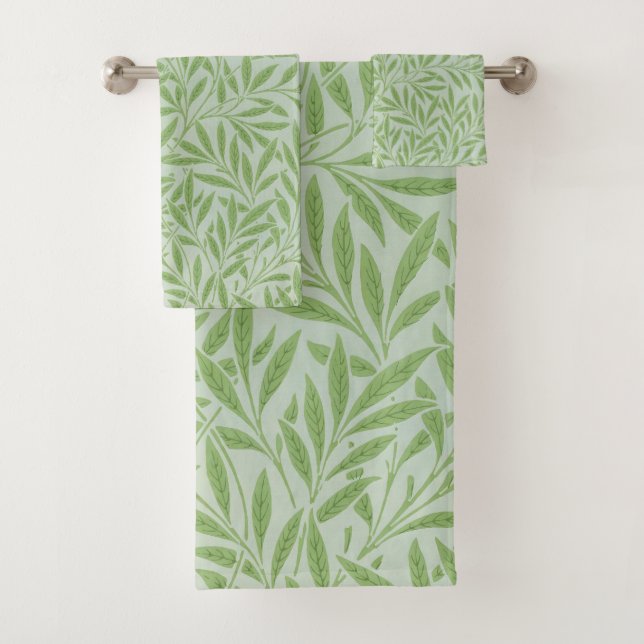 William Morris Sauce Flor Clásico Verde (In situ)