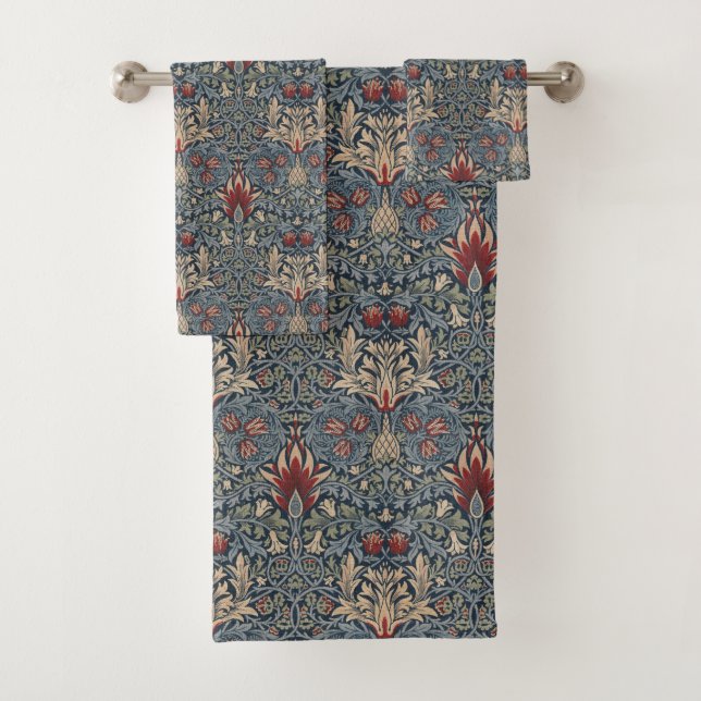 William Morris: Set de toallas para Snakeshead (In situ)