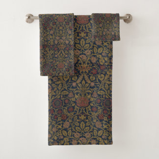 William Morris: Set de toallas violeta y de column